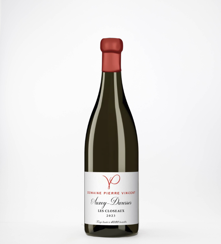 2023 Pierre Vincent Auxey-Duresses 'Les Closeaux' Rouge 750Ml
