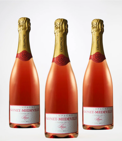 gonet medeville rose grand cru champagne brut